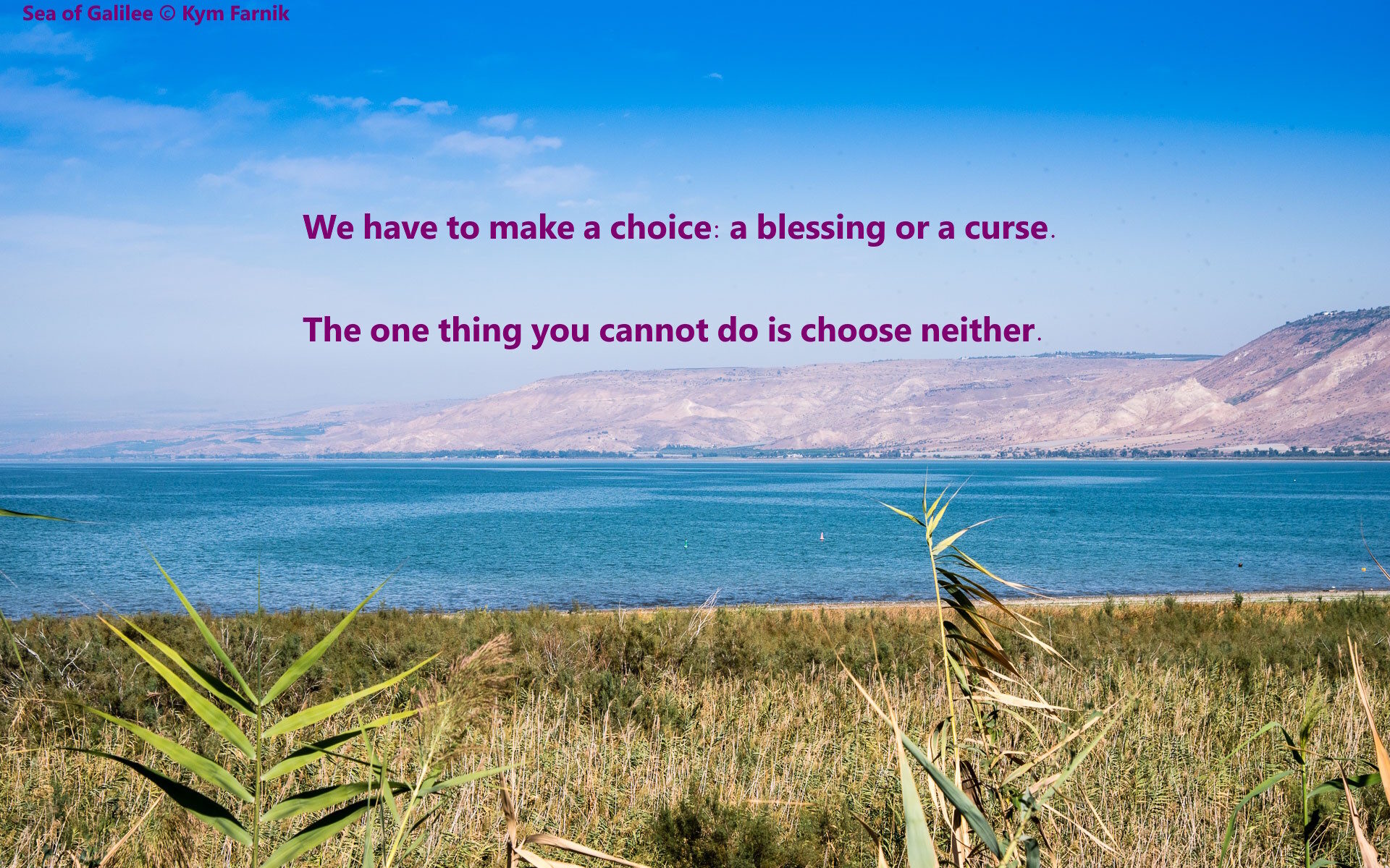 Blessing or Cursing